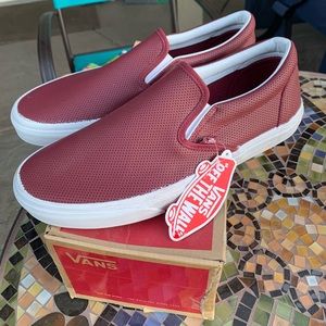 Vans slip ons